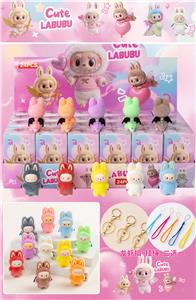 展示盒24只庄/丘比特拉bubu+挂绳+香味（PVC） - OBL10397809
