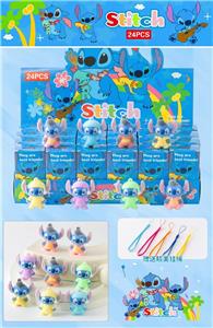 展示盒24只庄/史迪仔+挂绳+香味（PVC） - OBL10397811