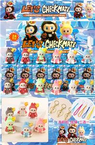 展示盒24只庄/国王拉bubu+挂绳+香味（PVC） - OBL10397813