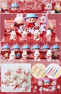 展示盒24只庄/潮流可乐拉bubu+挂绳+香味（PVC） - OBL10397818