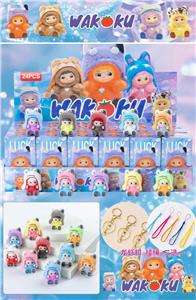 展示盒24只庄/娃酷酷一代+挂绳+香味（PVC） - OBL10397824