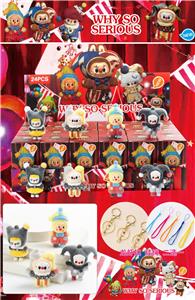 展示盒24只庄/马戏团+送挂绳+带香味（PVC） - OBL10397837