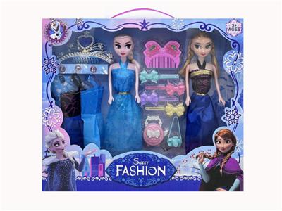 11寸实身关节冰雪娃娃 - OBL10398086