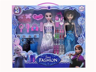 11寸双人实身冰雪娃娃 - OBL10398087