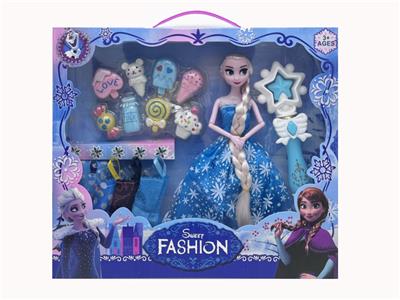 11寸实身关节冰雪娃娃 - OBL10398089