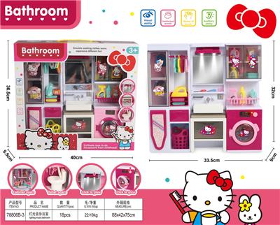 粉红色浴室过家家（灯光音乐） - OBL10398237