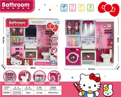 粉红色浴室过家家（灯光音乐） - OBL10398238