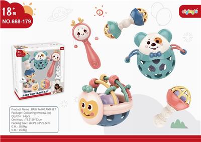 软胶摇铃+摇摇乐       摇摇乐用2*AAA - OBL10398400