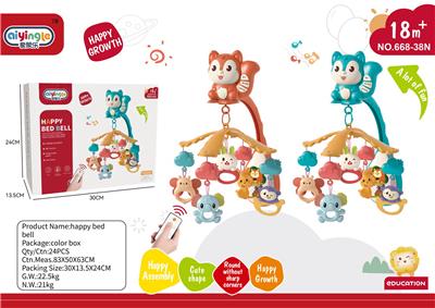 遥控松鼠床铃  3*AA - OBL10398433