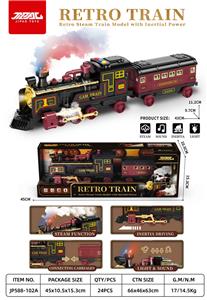 复古惯性蒸汽喷雾火车 - OBL10398641