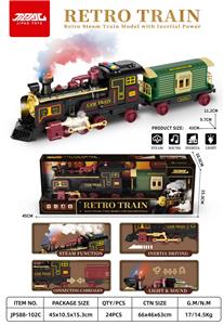 复古惯性蒸汽喷雾火车 - OBL10398643