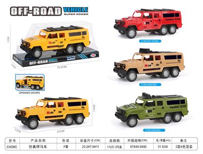 （惯性）仿真悍马车 - OBL10398692