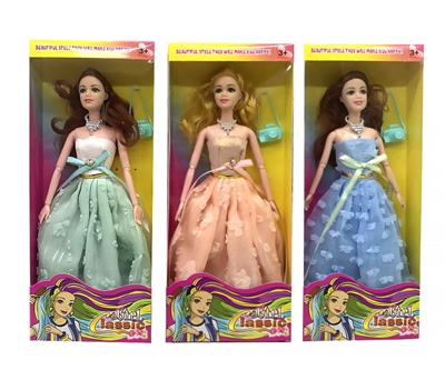 11.5寸实身活动9关节芭芘  三款混装 - OBL10399101