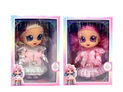 10.5寸精美棉花娃娃        两款混装 - OBL10399103