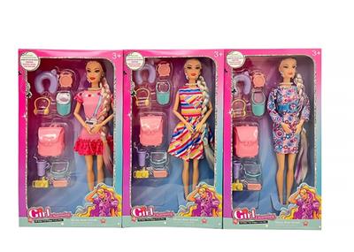 11.5寸实身活动大脚9关节带配件芭芘 三款混装 （脚手都是大脚大手 不是普通身体） - OBL10399110