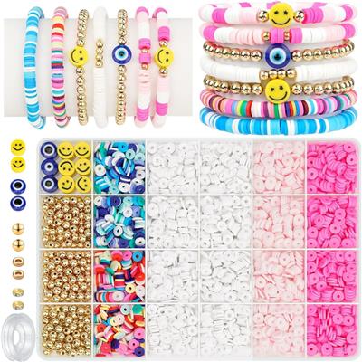 6mm金珠+软陶+线24格 - OBL10400901