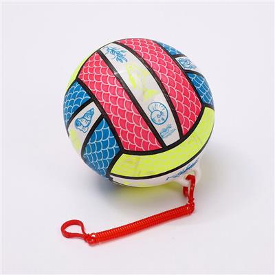 22CM PVC弹力球带拉绳 - OBL10400960