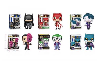 DC公仔单只盒装（搪胶头，PVC身体）6款混 - OBL10400981