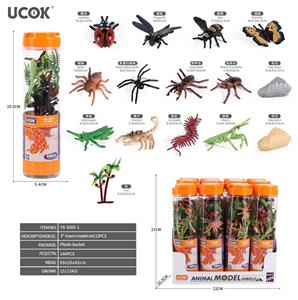 12只3寸昆虫模型套装 - OBL10401244
