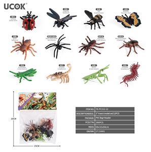 12只3寸昆虫模型套装 - OBL10401258