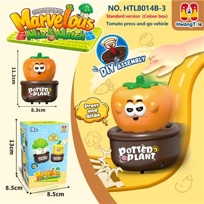 果蔬类按压车
西红柿按压滑行车
按压车 卡通车按压滑行
压力车 按压萌趣车
DIY积木底座拆卸
（产品采用UV工艺） - OBL10401362