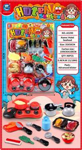 高频海鲜小炒店过家家玩具 - OBL10401509