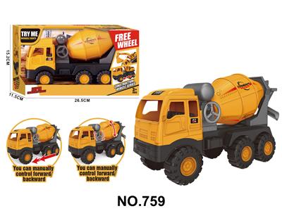 中号六轮滑行工程车 - OBL10404008