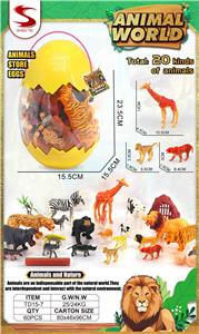 动物蛋（20PCS ANIMALS） - OBL10404252