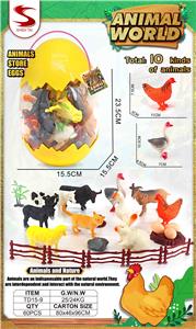 动物蛋（10PCS ANIMALS） - OBL10404254