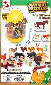 动物蛋（22PCS ANIMALS） - OBL10404255