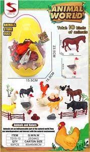动物蛋（10PCS ANIMALS） - OBL10404258
