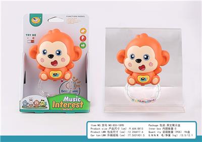 卡通音乐猴子摇铃 - OBL10404696