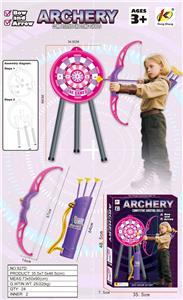 57cm闪灯弓配箭/箭筒+标靶架(包电2粒AG13) - OBL10405010