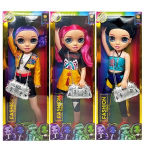 卡通12D  真眼珠28寸吹瓶猎魔娃娃带音乐主题曲带超大号电镀包包 3款混装 - OBL10405555