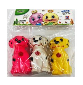 三只庄搪塑动物带哨 - OBL10406002