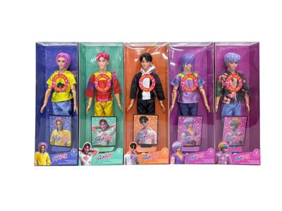 11寸实身11关节K-POP猎魔男团娃娃带主题音乐 - OBL10406982