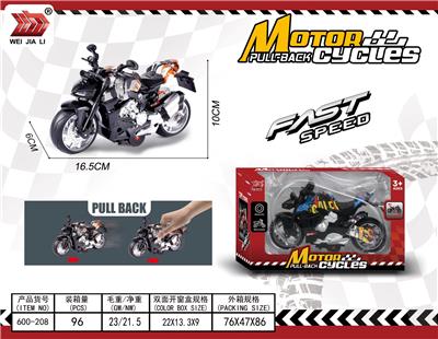 川崎摩托涂鸦赛车（回力） - OBL10407759