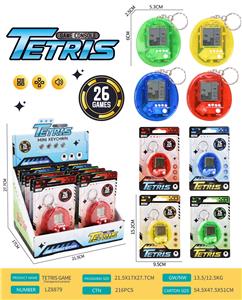 迷你摇杆圆形俄罗斯方块
（12PCS单只价格）透明 - OBL10410395