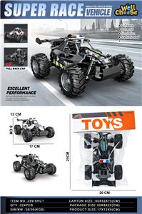 回力越野车警车（回力玩具回力车回力赛车回力越野车回力骨架车回力警车回力声光警车） - OBL10412876