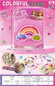 实色彩虹串珠吸板装 - OBL10412934