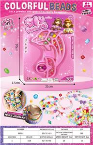 内彩海豚串珠吸板装 - OBL10412936