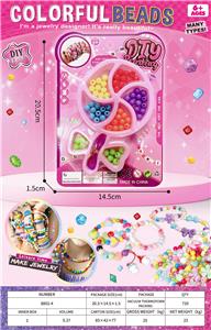 马卡龙竹节棒棒糖串珠吸板装 - OBL10412944