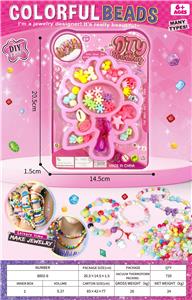 马卡龙花儿串珠吸板装 - OBL10412946