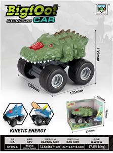 滑行鳄鱼大脚车（带灯光音乐） - OBL10413145