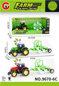 灯光声音惯性农夫车拖风车 - OBL10413945