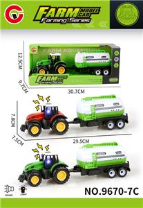 灯光声音惯性农夫车拖水罐 - OBL10413948