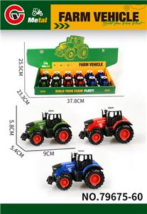 12只装合金回力农夫车套装 - OBL10414066