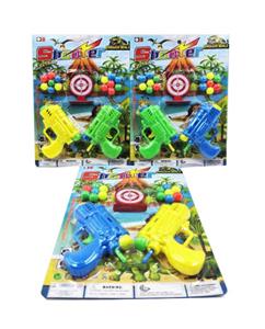 实色软弹乒乓球枪套装 - OBL10414177