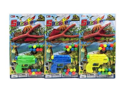 实色软弹乒乓球枪套装 - OBL10414179