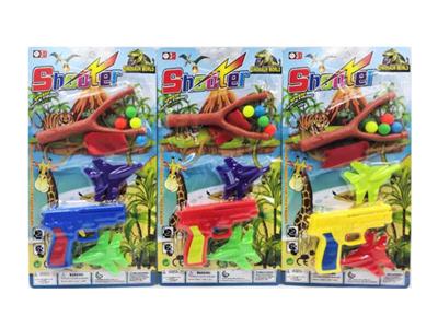 实色乒乓球枪套装 - OBL10414210